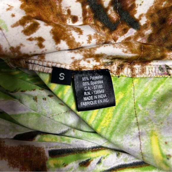 Tango Mango Tank Dress Stretch Tiered Ruffled Floral Women's Size Small Y2K - Picture 5 of 7